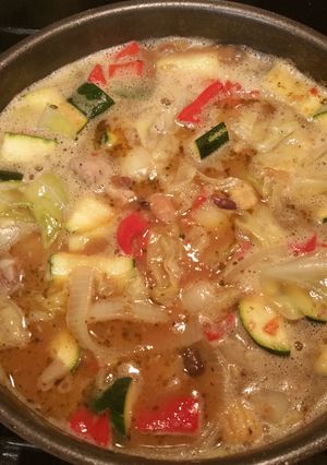 A picture of Farmer's soup.