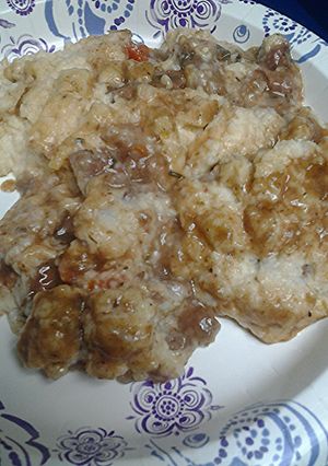 A picture of Shepherds Pie low carb.