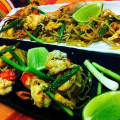 A picture of Kanya's Pad Thai.