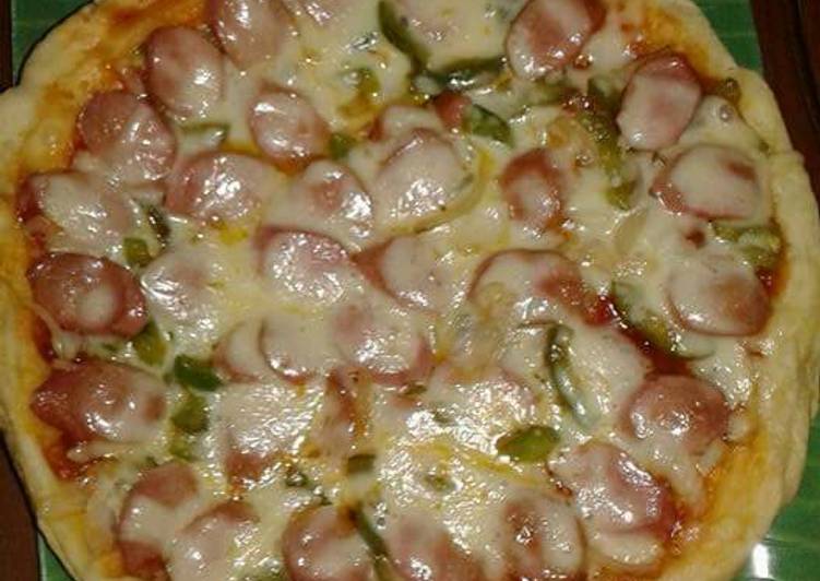 Resep Pan pizza empuk oleh Febri Yanz Cookpad