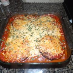 Eggplant Parmesan Bake A picture of Eggplant Parmesan Bake.