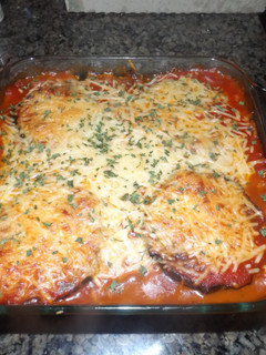 A picture of Eggplant Parmesan Bake.