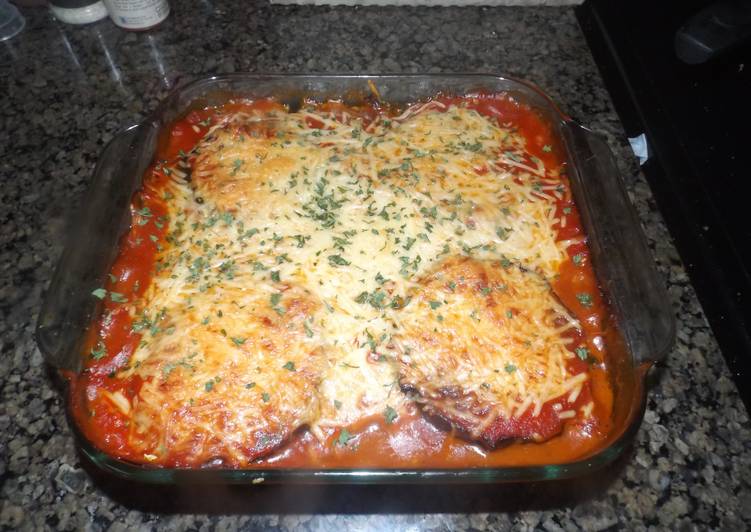 Eggplant Parmesan Bake