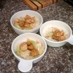 A picture of Teriyaki chicken rice bowl.