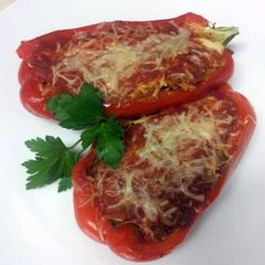 A picture of Mexican Stuffed Peppers.