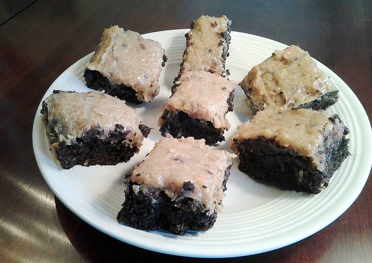 German Chocolate Brownies German Chocolate Brownies
