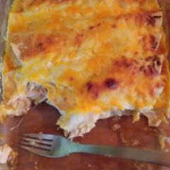A picture of Easy Chicken Enchiladas.