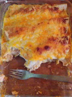 A picture of Easy Chicken Enchiladas.