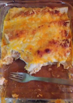 A picture of Easy Chicken Enchiladas.