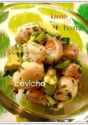 A picture of Super Easy Shrimp and Scallop Ceviche.
