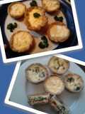 Ladybirds Mini Quiches .