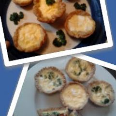 A picture of Ladybirds Mini Quiches ..