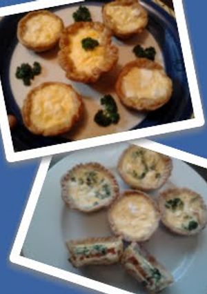A picture of Ladybirds Mini Quiches ..
