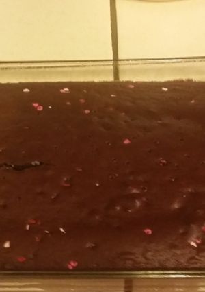 A picture of Valentines cakes.