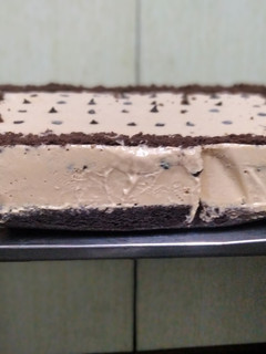 A picture of Coffee Ice cream Cake.
