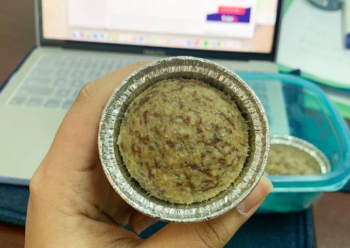 Yuk intip, Resep  bikin Banana oat muffin (healthy diet snack) yang sedap