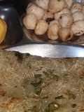 फलाहार अरारोट लौकी चीला ।