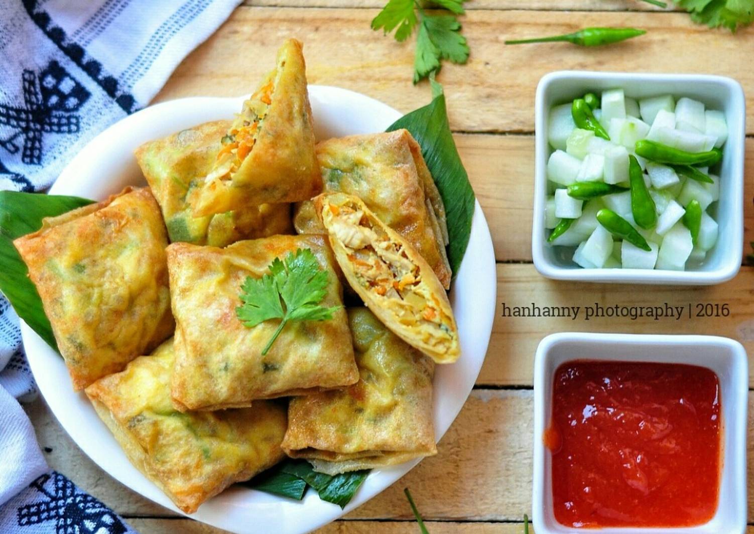 Resep Martabak Mini Isi Ayam Sayur oleh hanhanny Cookpad