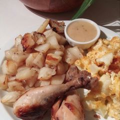 A picture of Raspberry Chicken & Potatoes.