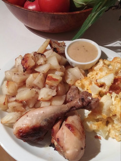 A picture of Raspberry Chicken & Potatoes.