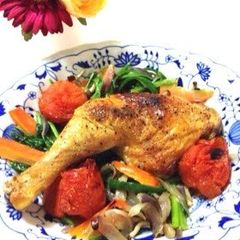 Simple Roast Chicken For Christmas Dinner A picture of Simple Roast Chicken For Christmas Dinner.