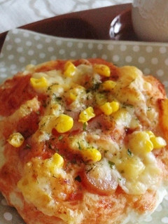 A picture of Easy Snack No Proofing, Fluffy Mini Pizza Bread.
