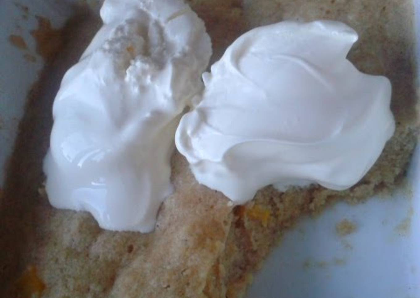 Microwave Cinnamon Peach Pie (LCHF)