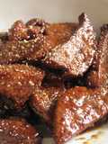 [Super Easy] Delicious and Healthy! Sweet and Spicy Pork Liver
