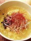 Chicken Mizutaki and Paitan Ramen (o^^o)♪