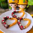 Heart-Shaped Eggless Churros