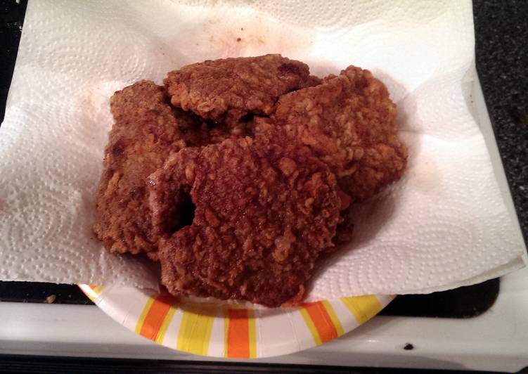 Fried Venison Loin (fried backstrap)