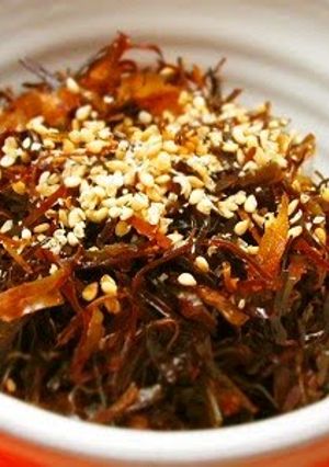 A picture of Dashi Kombu Side Dish - Enjoy With Rice or as a Snack.