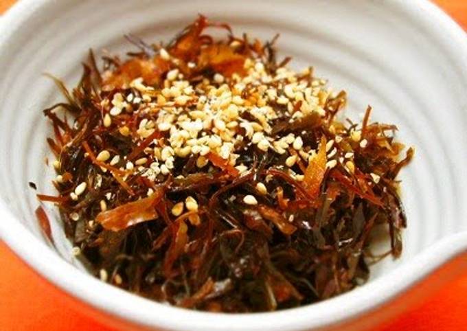 Dashi Kombu Side Dish - Enjoy With Rice or as a Snack