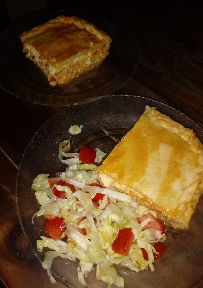 Una foto de Tarta de pollo