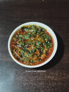 પાલક ની ભાજી (Palak Bhaji Recipe In Gujarati) રેસીપી મુખ્ય ફોટો