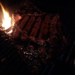 A picture of Rob's Ribeye Marinade.