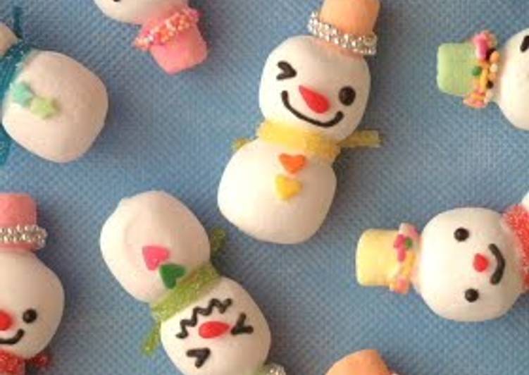 Recipe of Award-winning Marshmallow Snowmen
