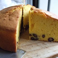 A picture of Kabocha Squash Cake.