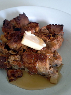 A picture of Mom's Bread Pudding.