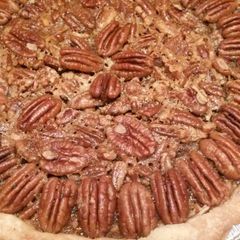 A picture of Bourbon Pecan Pie.