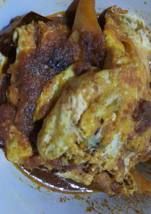 অমলেট কষা(omelette kosha recipe in Bengali) রেসিপির প্রধান ছবি