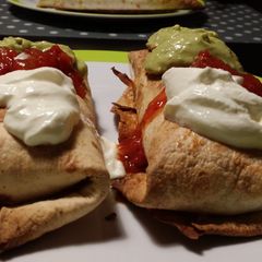 A picture of Chicken Chimichanga.