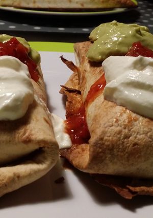 A picture of Chicken Chimichanga.