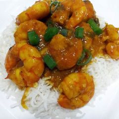 A picture of Curry Shrimp by Pam....