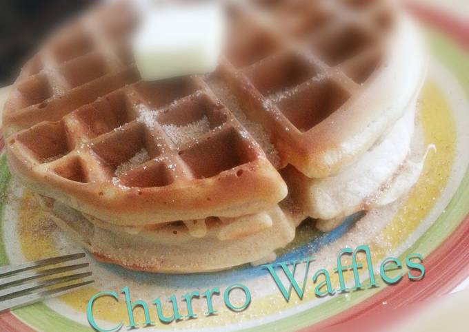 Simple Way to Make Favorite Easy Belgian Churro Waffles