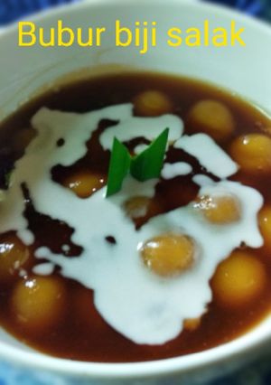 Foto resep Bubur biji salak