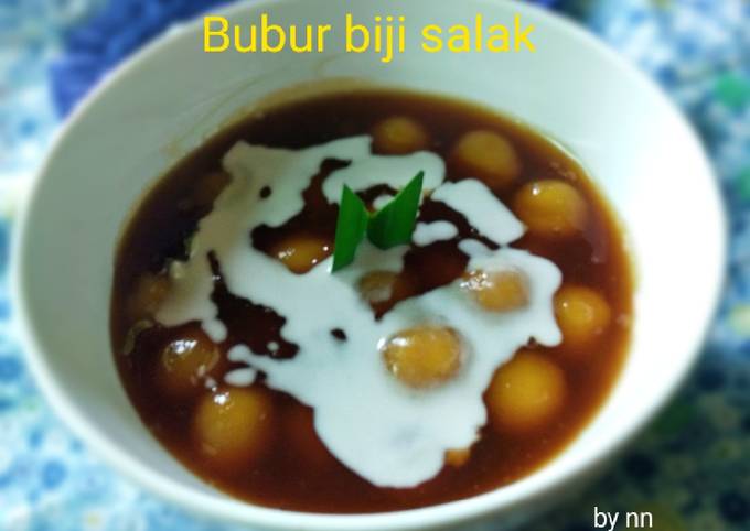 Mudah Banget Membuat Resep Bubur biji salak