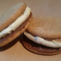 A picture of Vickys British S'mores - Cheats Version plus Free From Version.
