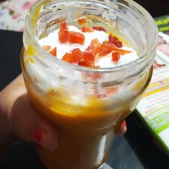 A picture of Mango mastani.