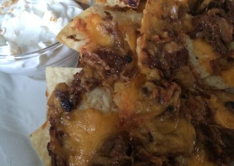 Recipe of Super Quick Homemade Pulled Pork Nachos